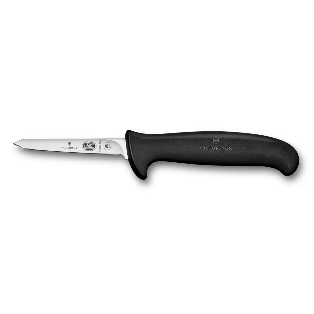 Gevogelte mes 8cm, S, zwart