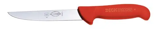 Boning knife wide Dick 15cm Ergogrip red