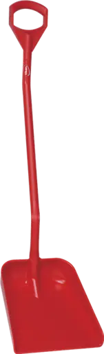 Ergonomische schop 1310mm rood