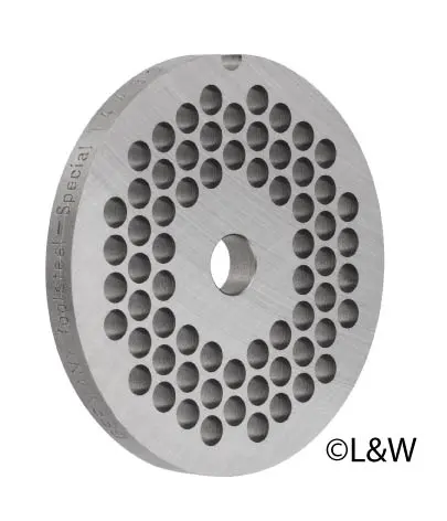 Wolfplaat 32 - 10mm inox glad