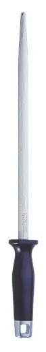 [DI7.6541.30] Keukenwetstaal regular cut rond 30 cm zwart