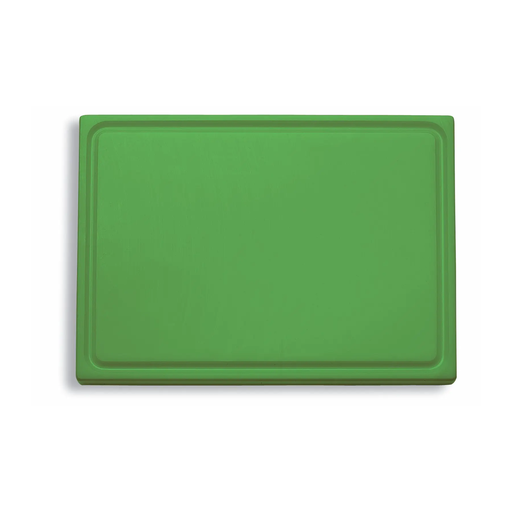[DI9.1265.00-14] Cutting board with juice groove 26,5x32,5cm green