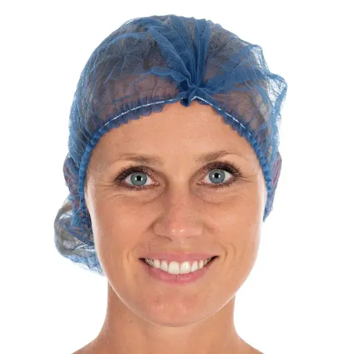 [FM12101] Haarnetjes light PP donker blauw (100st.)