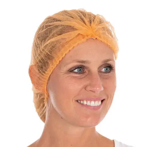 [FM12104] Haarnetjes light PP oranje (100st.)