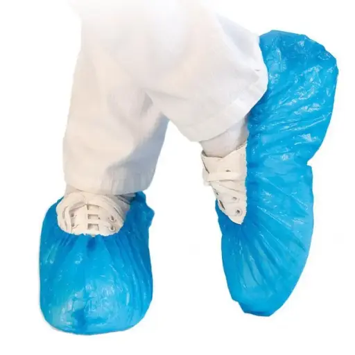 [FM28501] Schoenovertrek blauw 75my (100st.)