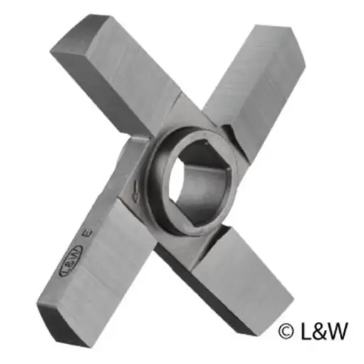 [LW 106C KD] Couteau de hachoir double 106C - 4 ailes