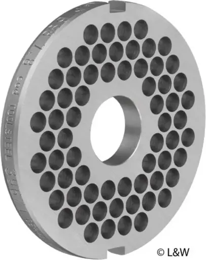 [LW 114D 8 IC] Wolfplaat 114D - 8 mm inox gecodeerd
