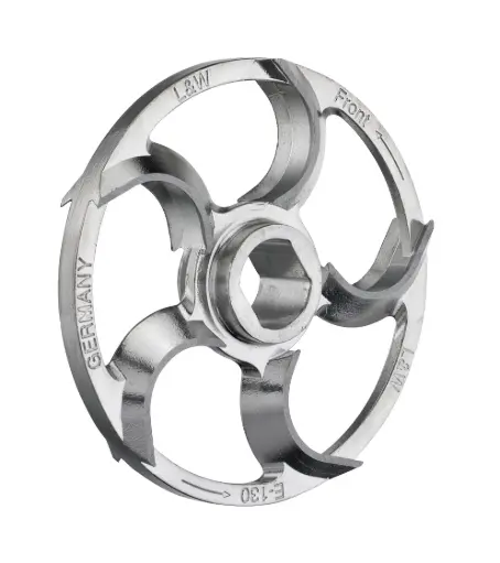 [LW 114D KSI] Couteau faucile circulaire 114D - 5 ailes étamé 