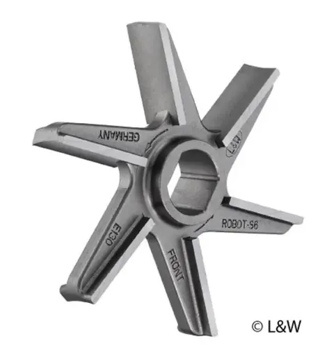 [LW 160G KS6] Kruismes 160G dubbel robot S6, 6 vleugels