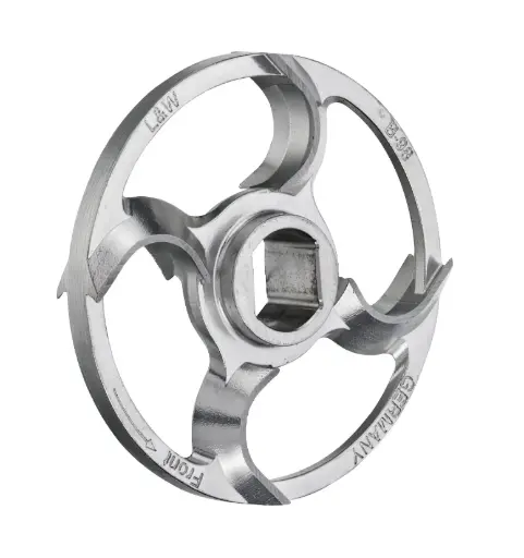 [LW 98B KSI] Couteau faucile circulaire 98B - 4 ailes étamé 