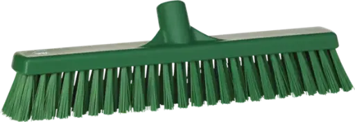 [VI3174/2] Balai dur/souple medium 40cm Vert
