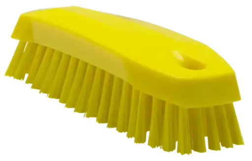 [VI3587/6] Brosse papillon 45x50x170mm Jaune