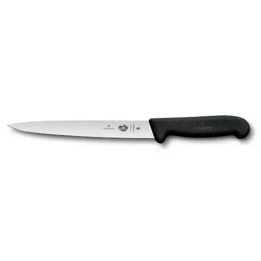 [VI5.3703.20] Fileermes 20cm Victorinox zwart