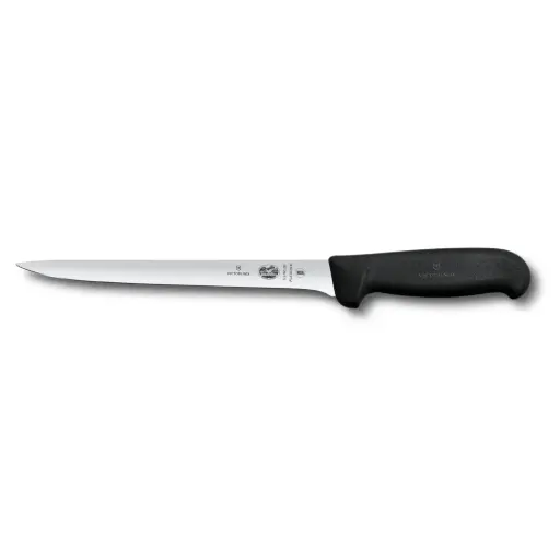 [VI5.3763.20] Flexible filleting knife 20cm Victorinox black