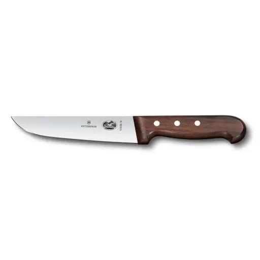 [VI5.5200.16] Couteau de boucher manche en bois 16cm