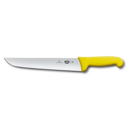 [VI5.5208.16] Couteau de boucher 16cm fibrox jaune
