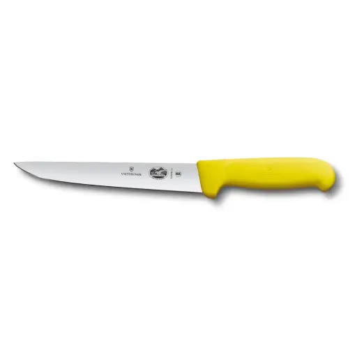 [VI5.5508.18] Couteau à saigner 18cm Jaune Fibrox 