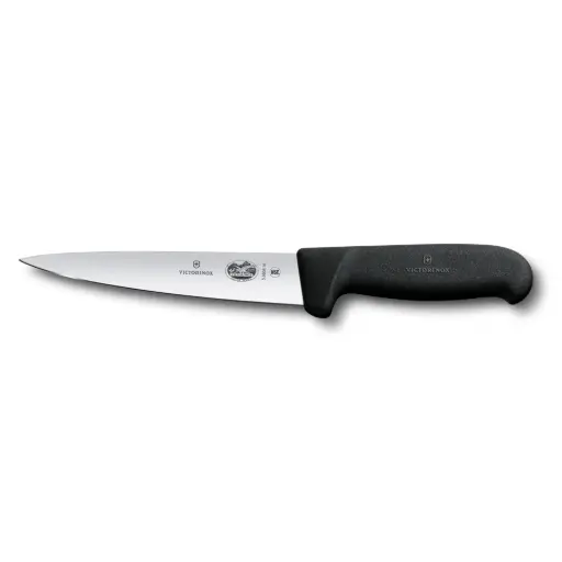 [VI5.5603.18] Couteau à saigner 18cm Noir Fibrox 