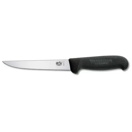 [VI5.6003.12] Boning knife straight 12 cm Victorinox black