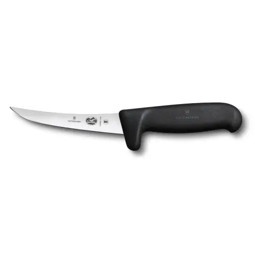 [VI5.6603.12M] Curved boning knife 12 cm Victorinox black SG
