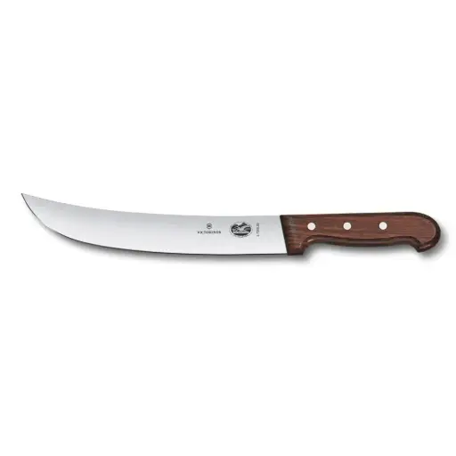[VI5.7300.25] Couteau cimeterre courbé 25cm lame large 
