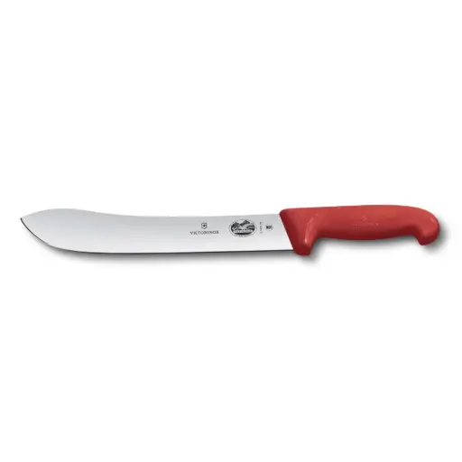 [VI5.7401.25] Couteau de boucher 25cm Rouge Fibrox 