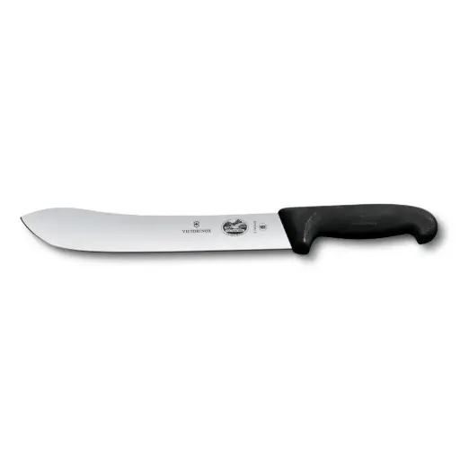 [VI5.7403.25] Couteau de boucher 25cm Noir Fibrox 