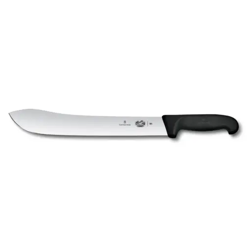 [VI5.7403.31] Couteau de boucher 31cm fibrox noir 