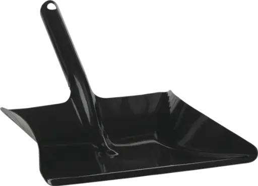 [VI558552] Vuilblik metaal 240x380mm zwart