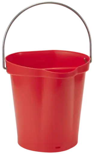 [VI5688/4] Vikan emmer 6L rood