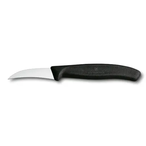 [VI6.7503] Couteau à tourner Swissclassic 6cm Noir 