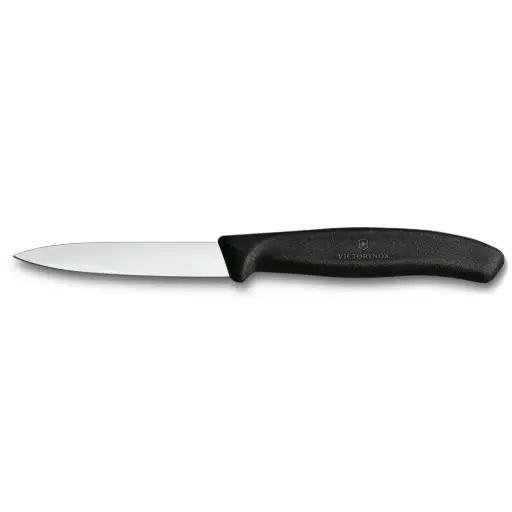 [VI6.7603] Couteau d'office swissclassic 8cm Noir