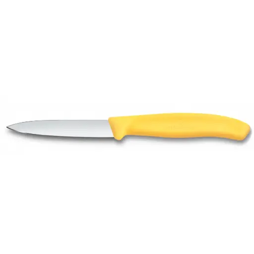 [VI6.7608.C1] Couteau d'office swissclassic 8cm Jaune 