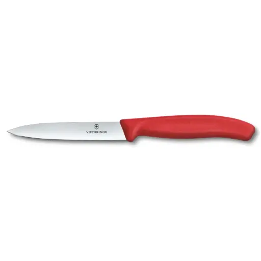 [VI6.7701.C1] Couteau d'office swissclassic 10cm Rouge 