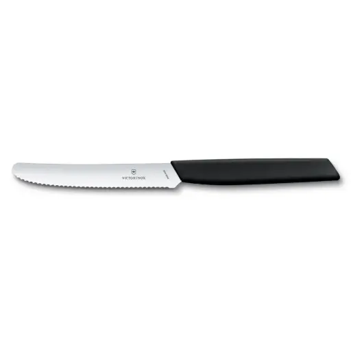 [VI6.9003.11W] Couteau table et tomate 11cm noir
