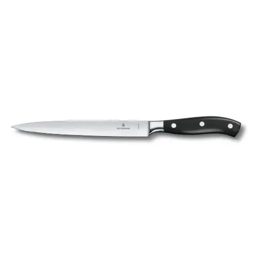 [VI7.7213.20G] Fileermes, Victorinox 20 cm Grand Maître zwart