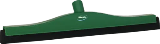 [VI7753/2] Vloertrekker 50cm groen, zwarte rubber