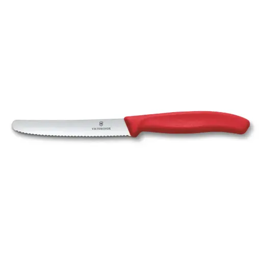 [VI6.7831.C1] Couteau tomates/table Swiss Classic rouge 11cm