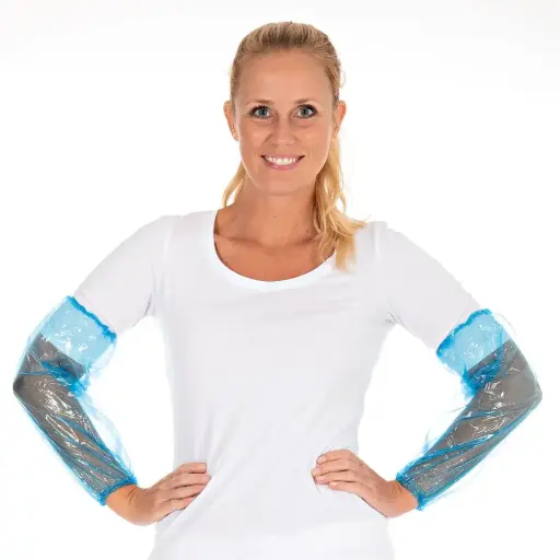 [FM28264] Overmouwen PE, 40 micron blauw (100st.)