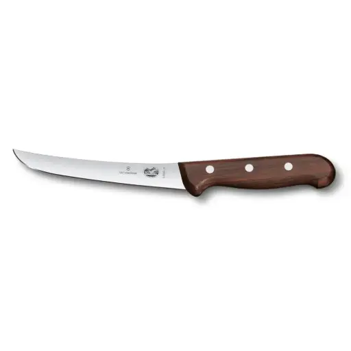 [VI5.6500.15] Curved boning knife gebogen, 15cm, esdoorn