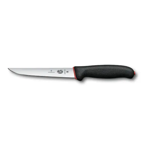 [VI5.6003.15D] Straight boning knife 15cm black, dual grip