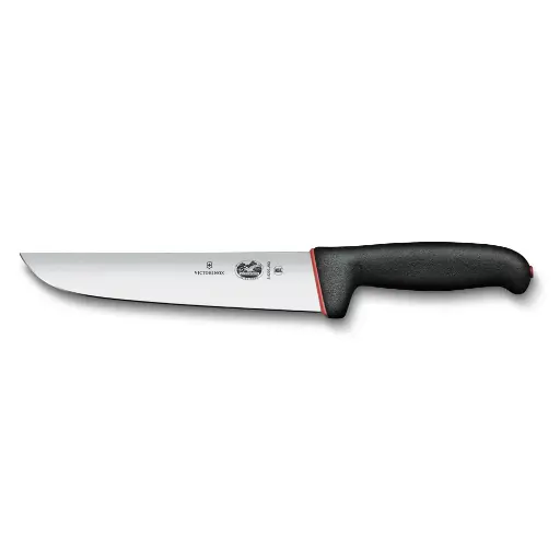 [VI5.5203.20D] Couteau de boucher dual grip 15cm Noir 