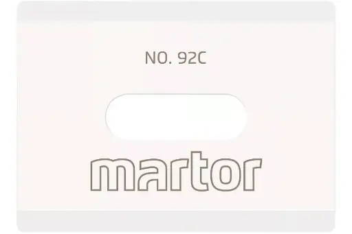 [MA 1792.25] Vervangmesjes 92C Keramisch(2st.) 