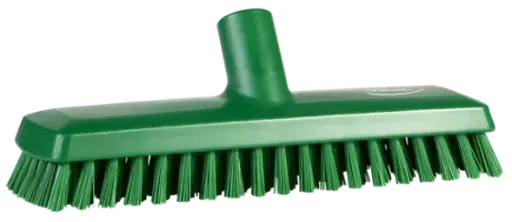 [VI7041/2] schuurborstel met watertoevoer groen